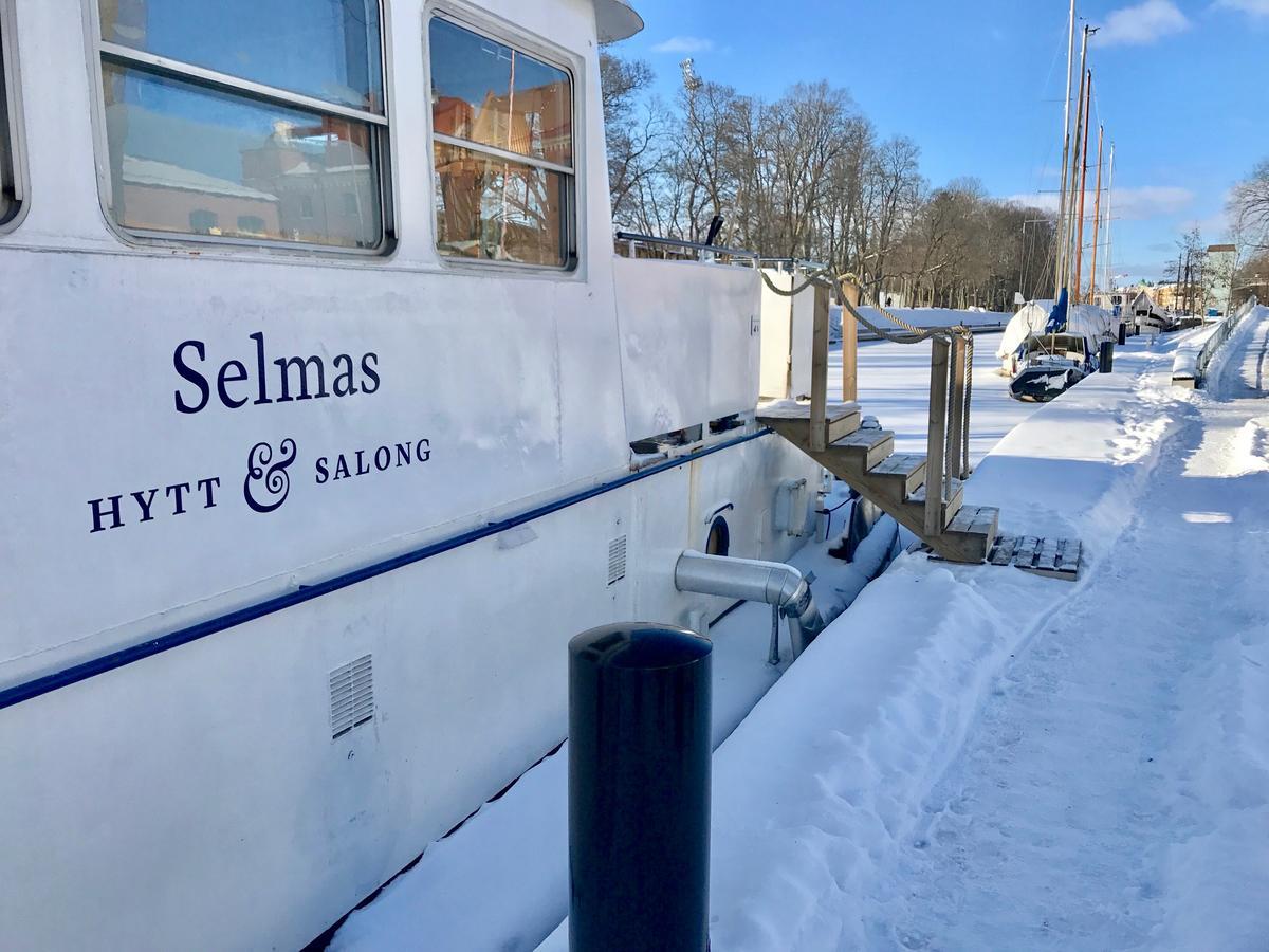 Selmas Hytt Och Salong Hostel Упсала Екстериор снимка