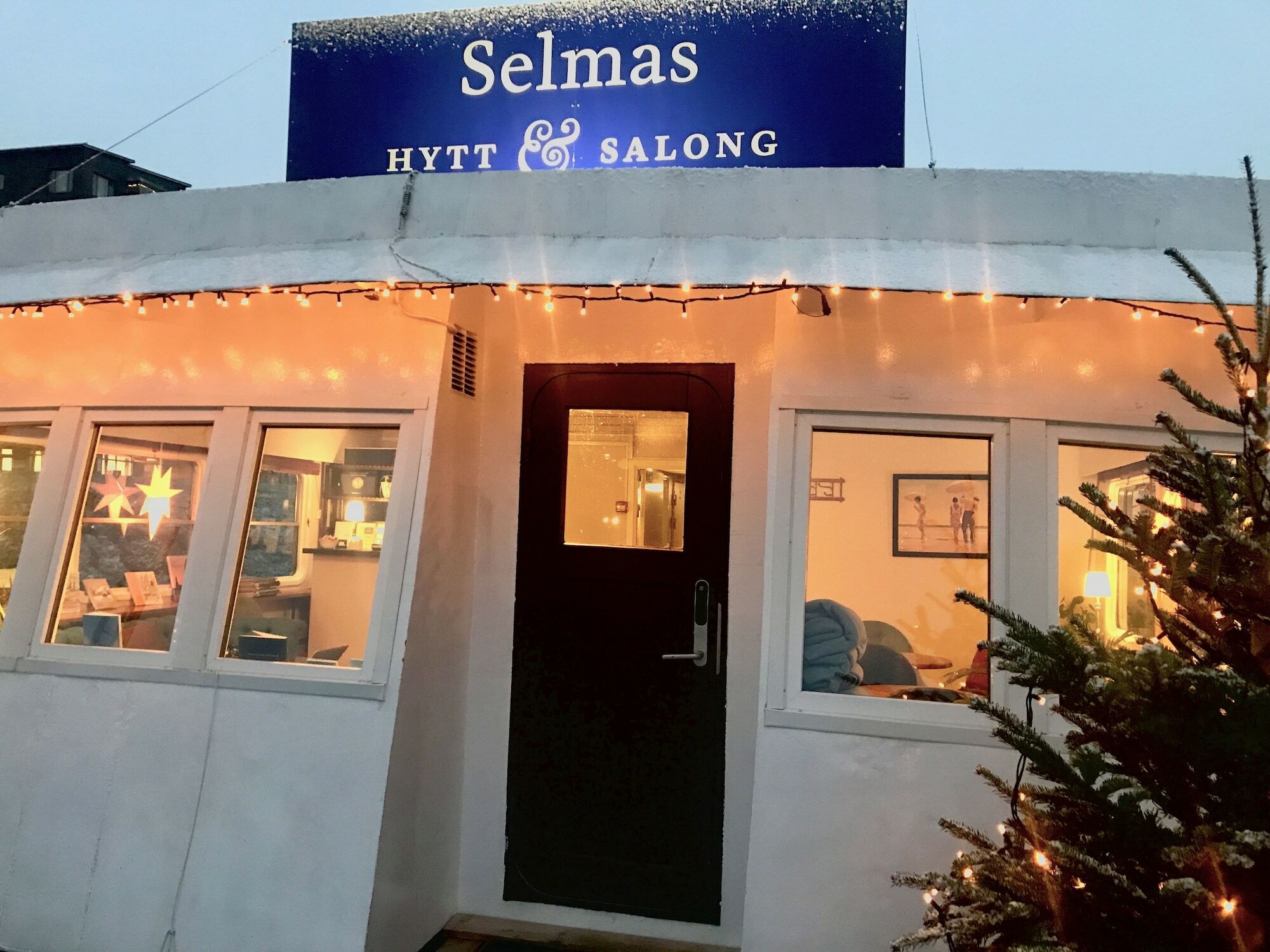 Selmas Hytt Och Salong Hostel Упсала Екстериор снимка